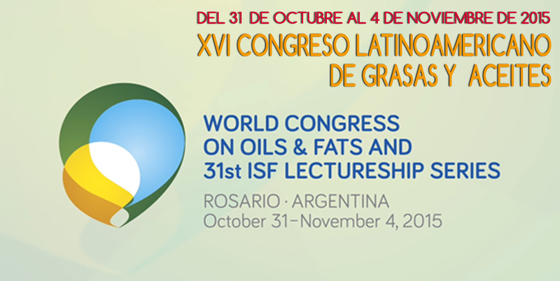 Imagen de XVI Congreso latinoamericano de grasas y  aceites